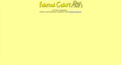 Desktop Screenshot of fahrrad-cohrt.de